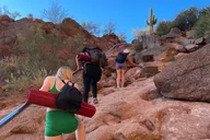Phoenix Hike & Yoga on Camelback Mountain thumbnail 2
