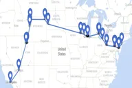 USA Cross-Country Tour: NYC to LA via Chicago and Vegas thumbnail 1