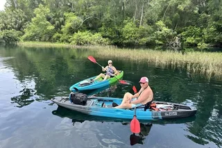 Crystal River Kayak Rental at Sunset