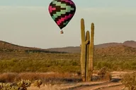 Phoenix Sonoran Desert Balloon Flight at Sunrise thumbnail 3