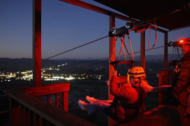 Santa Barbara Zipline Tour at Night - Image 5