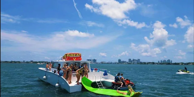 Miami Biscayne Bay Catamaran Party with Jet Ski - Image 1