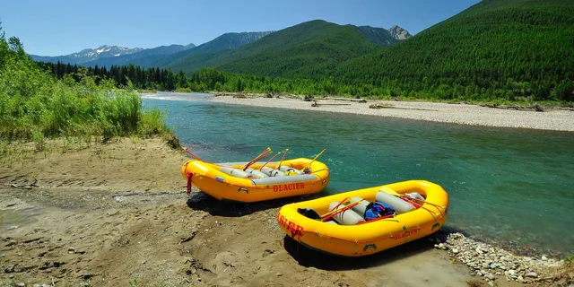 West Glacier Whitewater Rafting Trip with BBQ Lunch 6 hr - Image 3