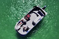 Panama City Beach Pontoon Boat Rental to Shell Island thumbnail 3
