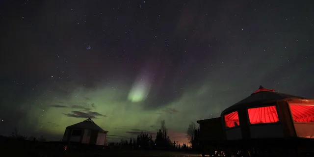 Fairbanks Northern Lights Yurt Dinner Experience - Image 4