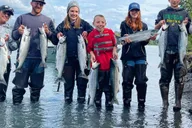 Kenai River Salmon Fishing Full Day Charter thumbnail 2