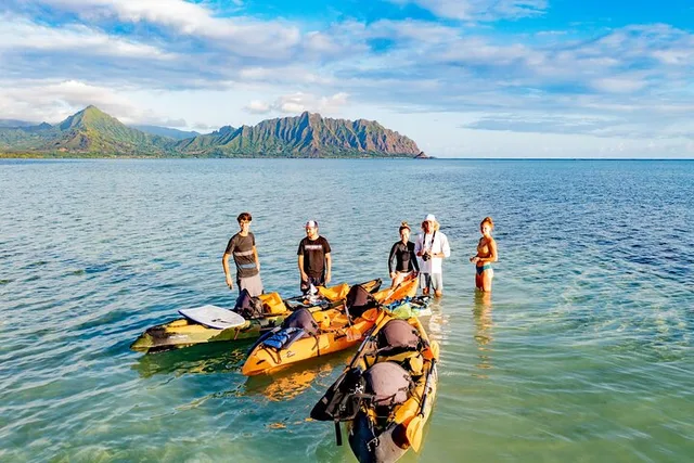 Kaneohe Bay Sandbar Kayaking Experience 4 Hr - Image 3