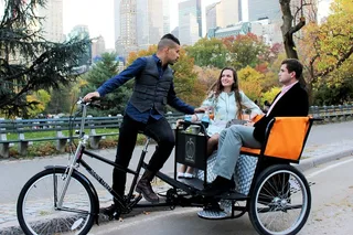 New York Central Park Pedicab Tour