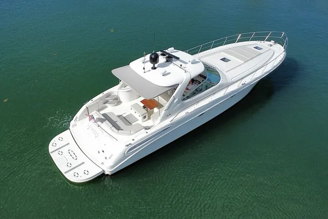 Miami Beach Sundancer Yacht Rental - Image 3