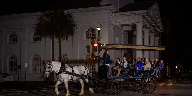 Charleston Haunted Horse-Drawn Carriage Tour - Image 1