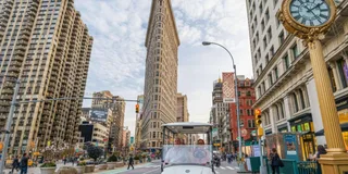 New York City Landmarks & History Cart Tour