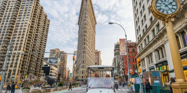 New York City Landmarks & History Cart Tour - Image 1