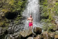 Hawaii Waterfall Hike with Private Transportation thumbnail 5