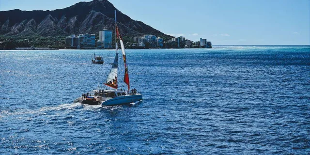 Waikoloa Catamaran Snorkel Sail with Lunch 3 hr - Image 1