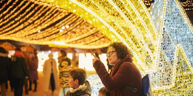 Atlanta Christmas Market and Glow Show Private Tour - Image 1
