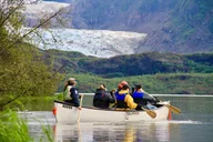Juneau Mendenhall Glacier Canoe and Hike thumbnail 4