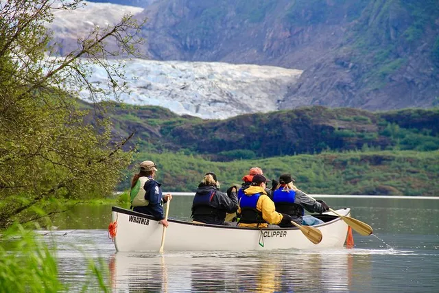Juneau Mendenhall Glacier Canoe and Hike - Image 4