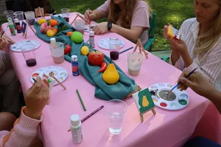 Savannah Painting Workshop in Forsyth Park