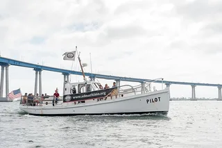 San Diego Historic Bay Cruise on 1914 Pilot Boat