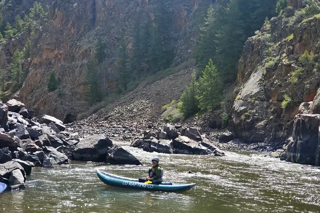 Colorado River Inflatable Kayak Adventure Half Day - Image 3