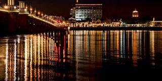 St. Augustine Nights of Lights Boat Tour at Sunset