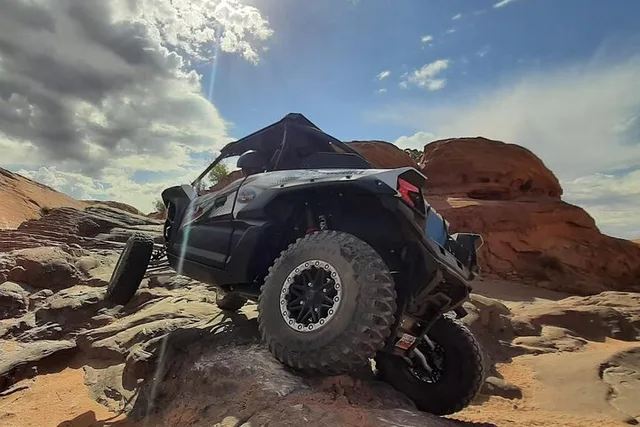 Moab Poison Spider U-Drive 4X4 Tour with Dinosaur Tracks - Image 5