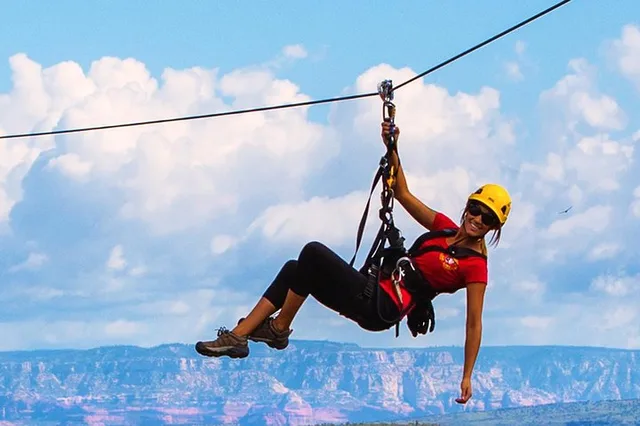 Sedona Zip Line Tour at Out of Africa Wildlife Park - Image 2
