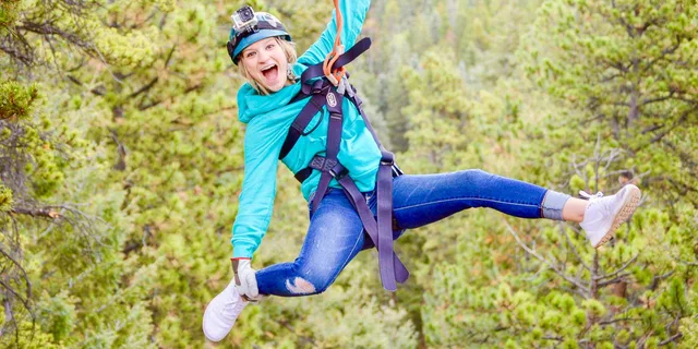 Denver Rocky Mountain Zipline Adventure 3 hr - Image 1