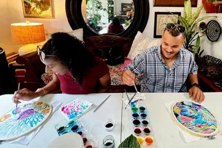 Miami Batik Art Experience with Malaysian Artist