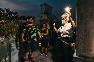 New Orleans Historical Night Tour of St. Louis Cemetery No. 1