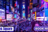 New York City Pedicab Tour of Broadway and City Lights 40 Min thumbnail 1