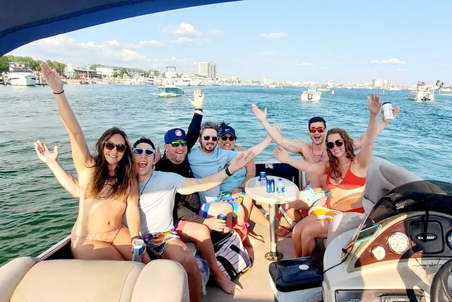 Destin Pontoon Tour to Crab Island 6 hr - Image 1