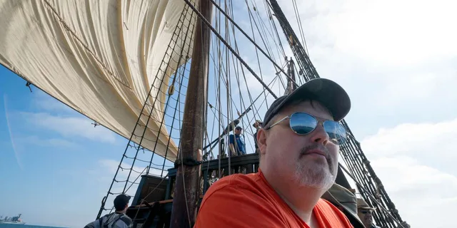 San Diego 16th Century Galleon Sail - Image 1