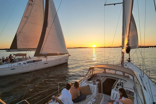 Charleston Sunset Sailing Yacht Tour - Image 1