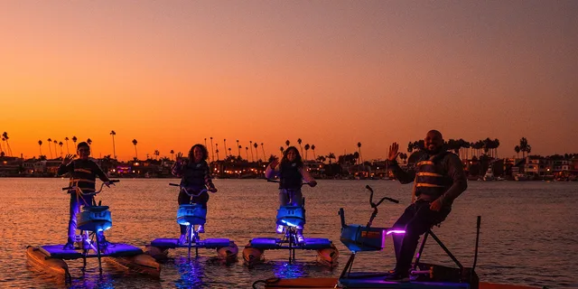 Long Beach Water Bike Rental in Alamitos Bay - Image 2