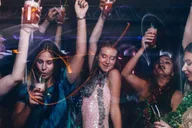 Las Vegas Bachelorette Party Bus Club Crawl 6 hr thumbnail 1