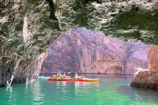 Willow Beach Kayak Tour to Emerald Cave
