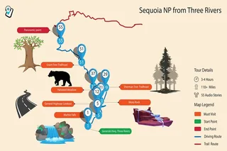 Sequoia & Kings Canyon National Parks Self-Guided Audio Tour
