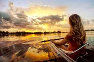 Winter Park Clear Kayak Tour at Sunset 2 hr thumbnail 2