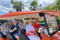 Palm Springs Golf Cart Food and Drink Tour 2.5 hr thumbnail 1