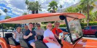 Palm Springs Golf Cart Food and Drink Tour 2.5 hr