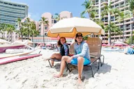 Waikiki Beach Umbrella and Chair Rental thumbnail 2