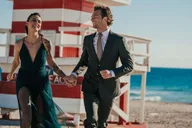 Miami Beach Photography Session at South Pointe Park thumbnail 3