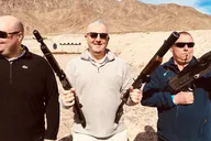 Las Vegas Desert Machine Gun Shooting Adventure thumbnail 3