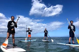 Kihei Stand Up Paddle Boarding Class at Kalama Beach