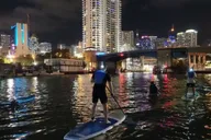 Miami City Lights Night SUP or Kayak Tour thumbnail 3
