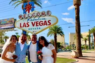Las Vegas Strip Limo Tour with Champagne thumbnail 1