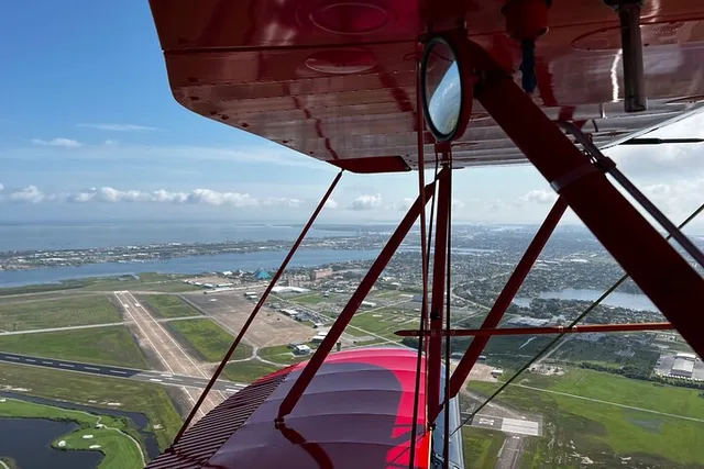 Galveston Open Cockpit Biplane Ride - Image 6