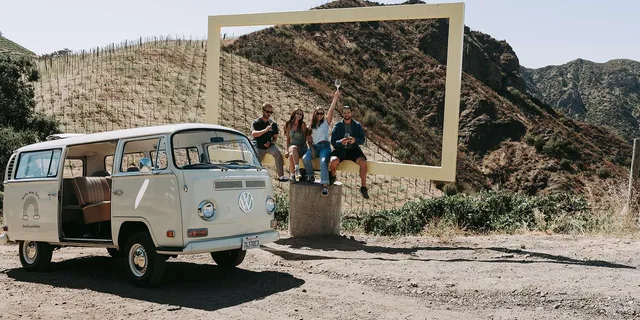 Los Angeles Vintage VW Bus Tour in Malibu - Image 2