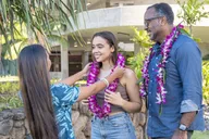 Honolulu Airport Custom Lei Greeting thumbnail 2